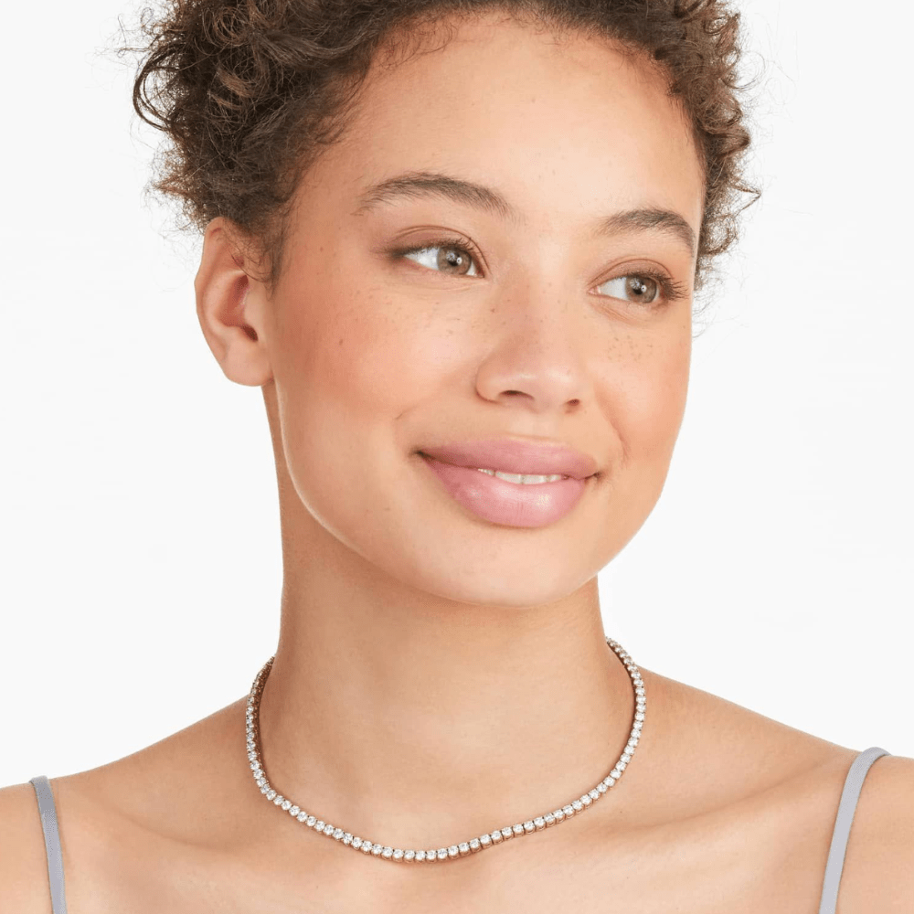 Collier De Tennis Abby Classique - Or
