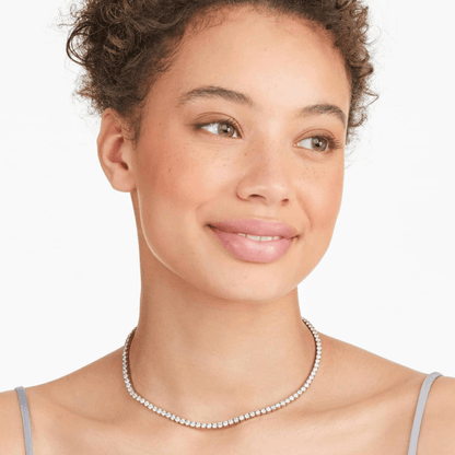 Collier De Tennis Abby Classique - Or
