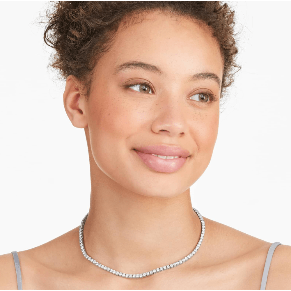 Collier De Tennis Abby Classique - Argent