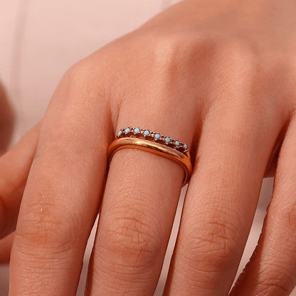 Bague Adeline En Or Avec Simulant De Diamant