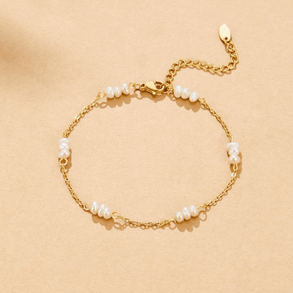 Bracelet de cheville Alena Pearl