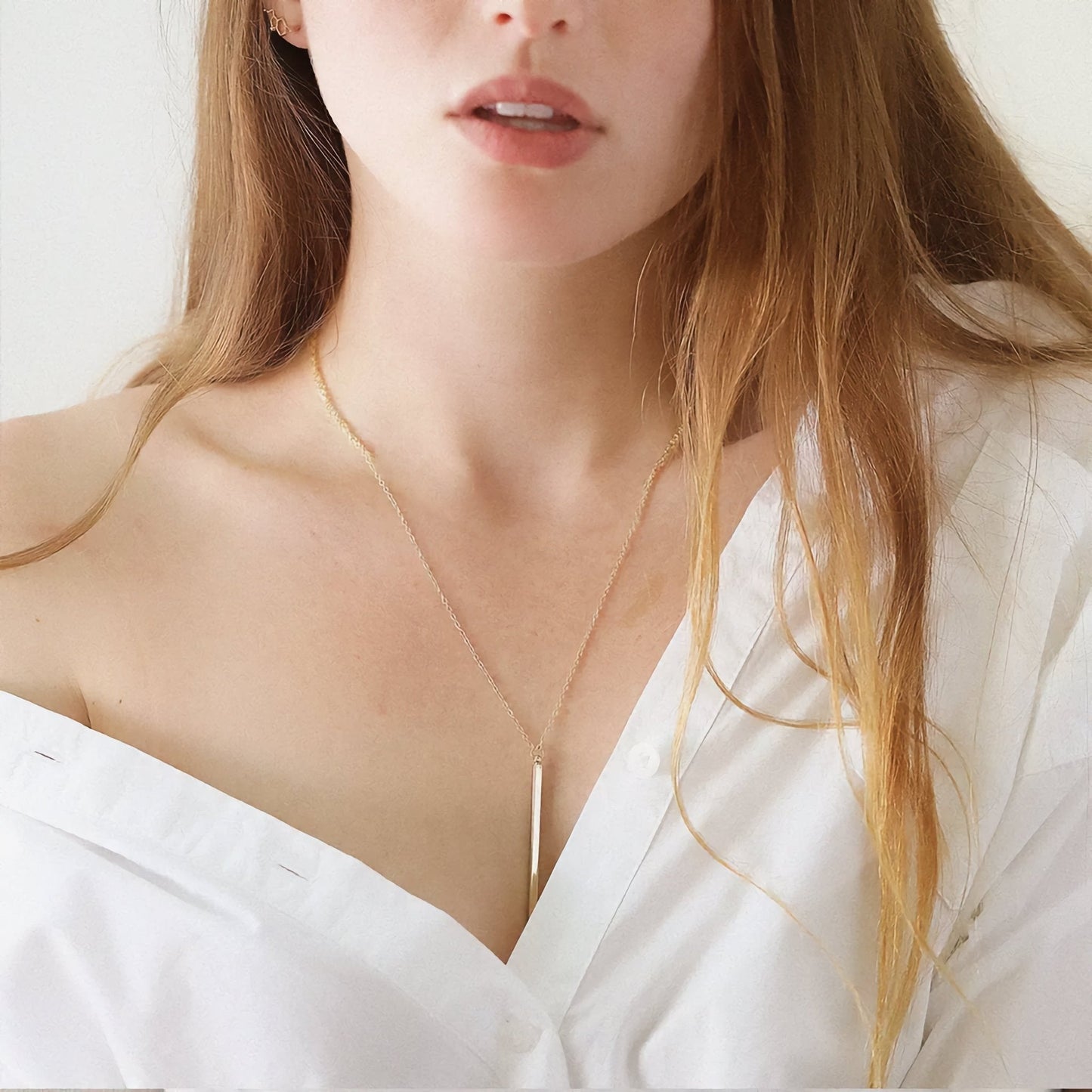 Collier En Barre D' Or Allison