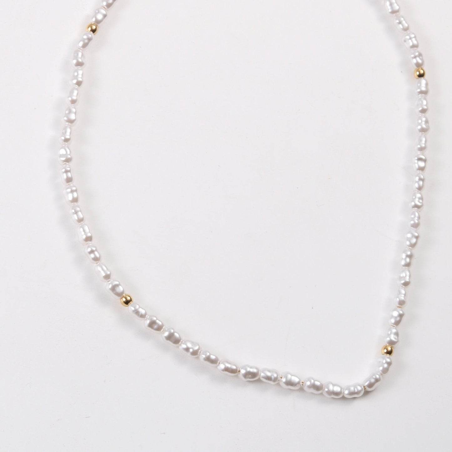 Collier Choker Aloha Perle Et Or