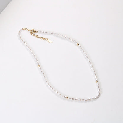 Collier Choker Aloha Perle Et Or