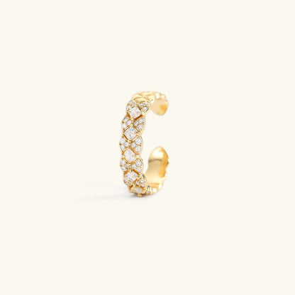 Bague à Motif en Or Camille