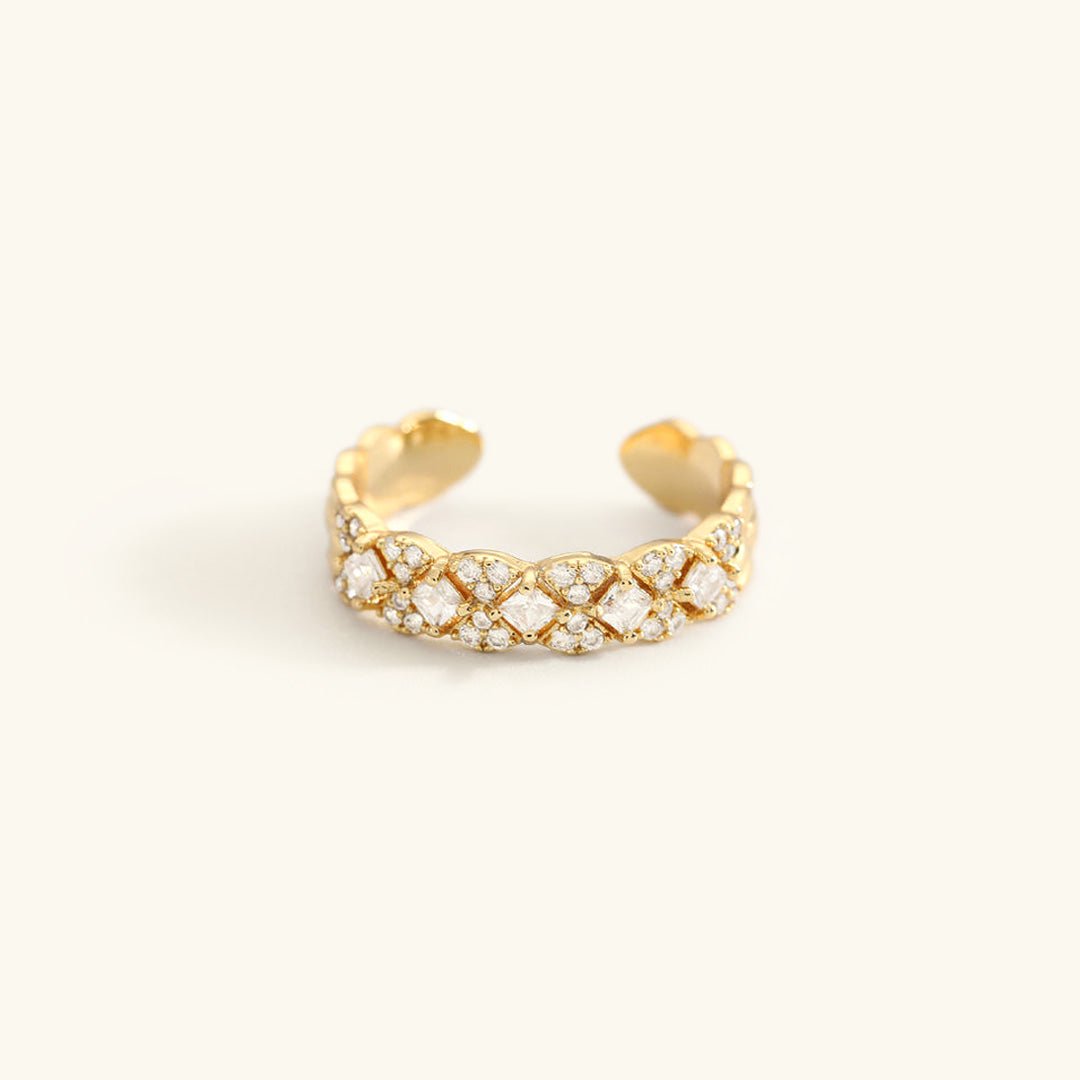 Bague à Motif en Or Camille