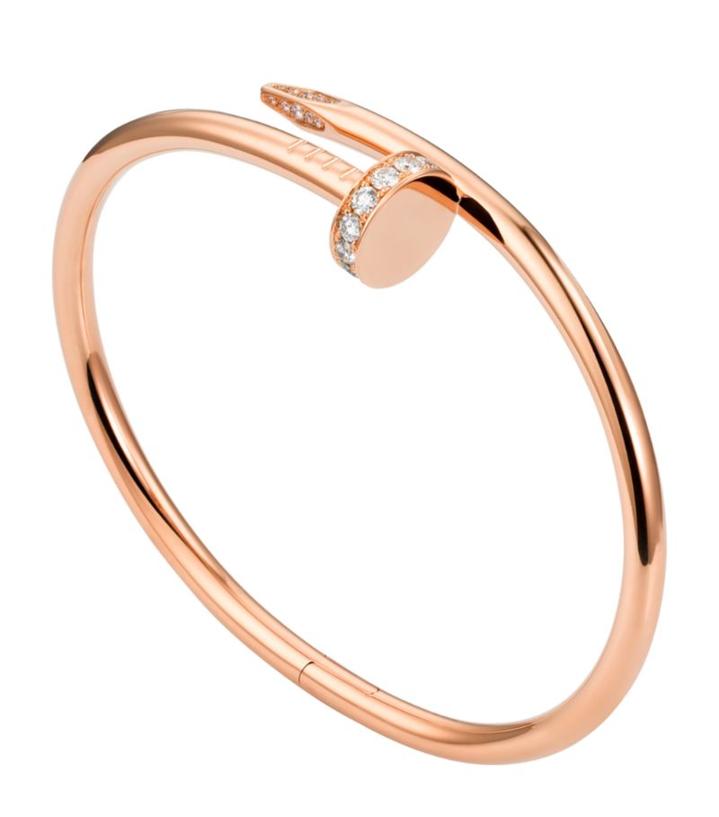 Bracelet Ongles Élégance Deluxe En Or Rose