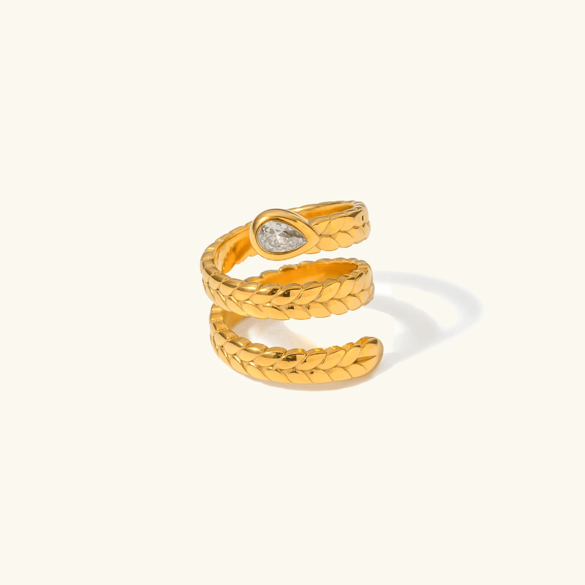 Bague Serpent Davina en Or
