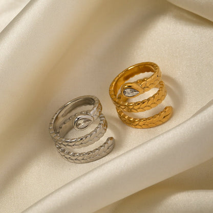 Bague Serpent Davina en Or
