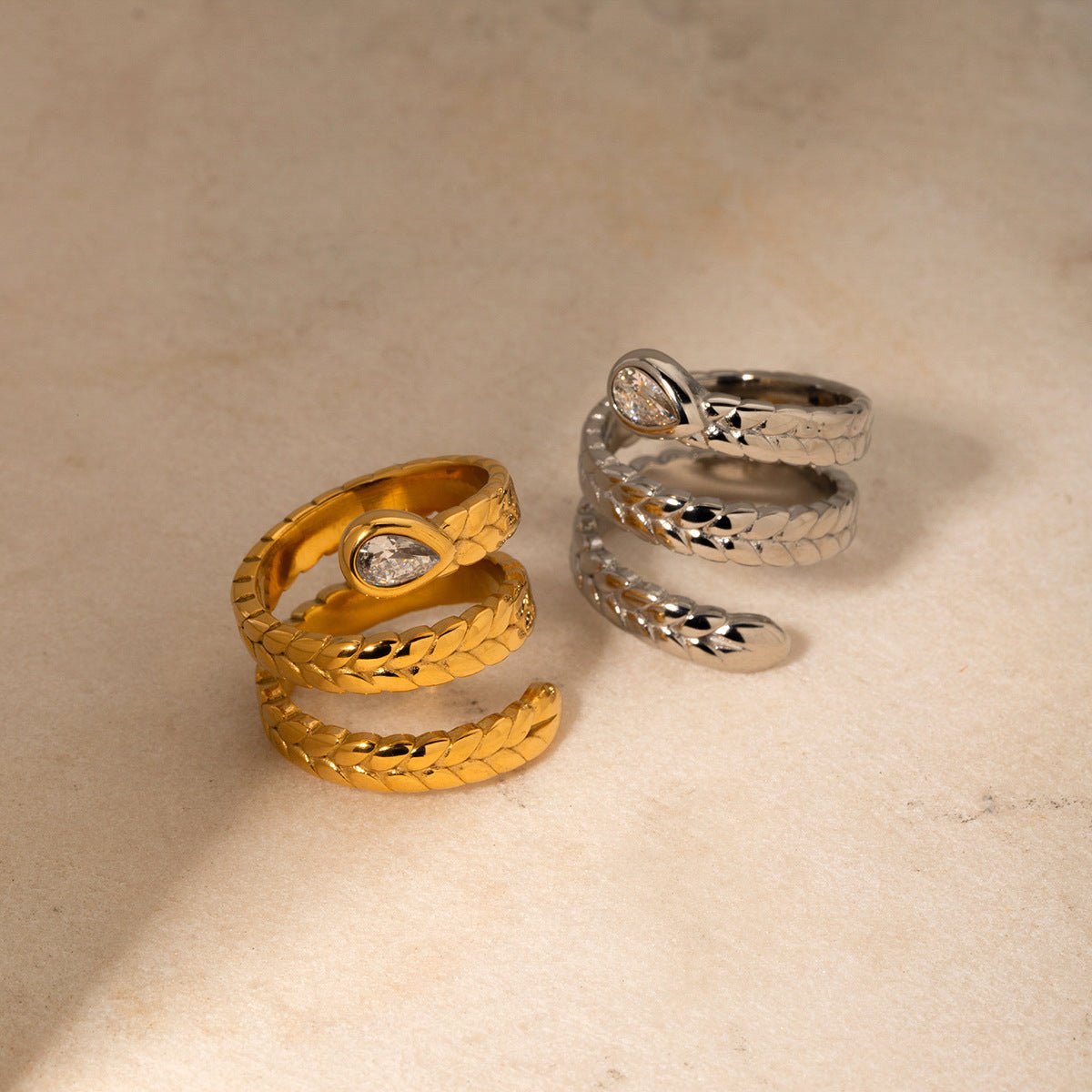 Bague Serpent Davina en Or