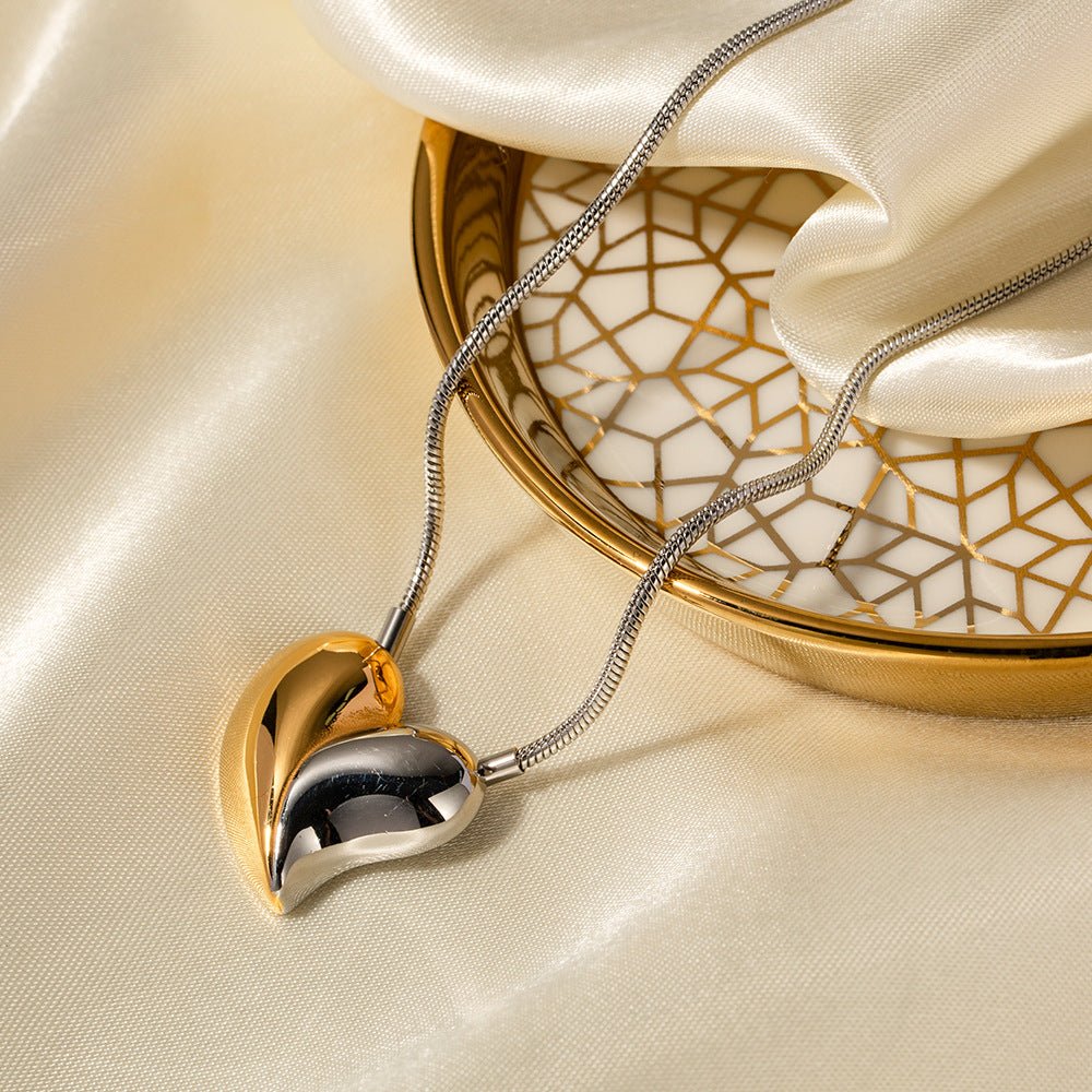Collier Cœur À Double Ton Dorothea