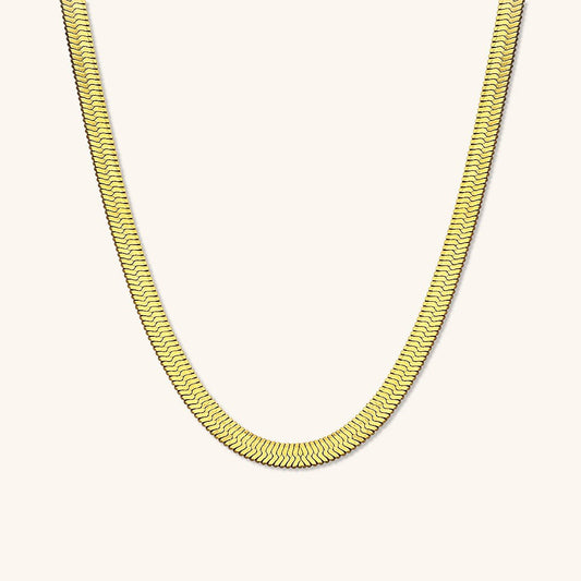 Collier en Or Élyséen en Chevron