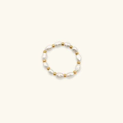 Bague en Perles des Fidji