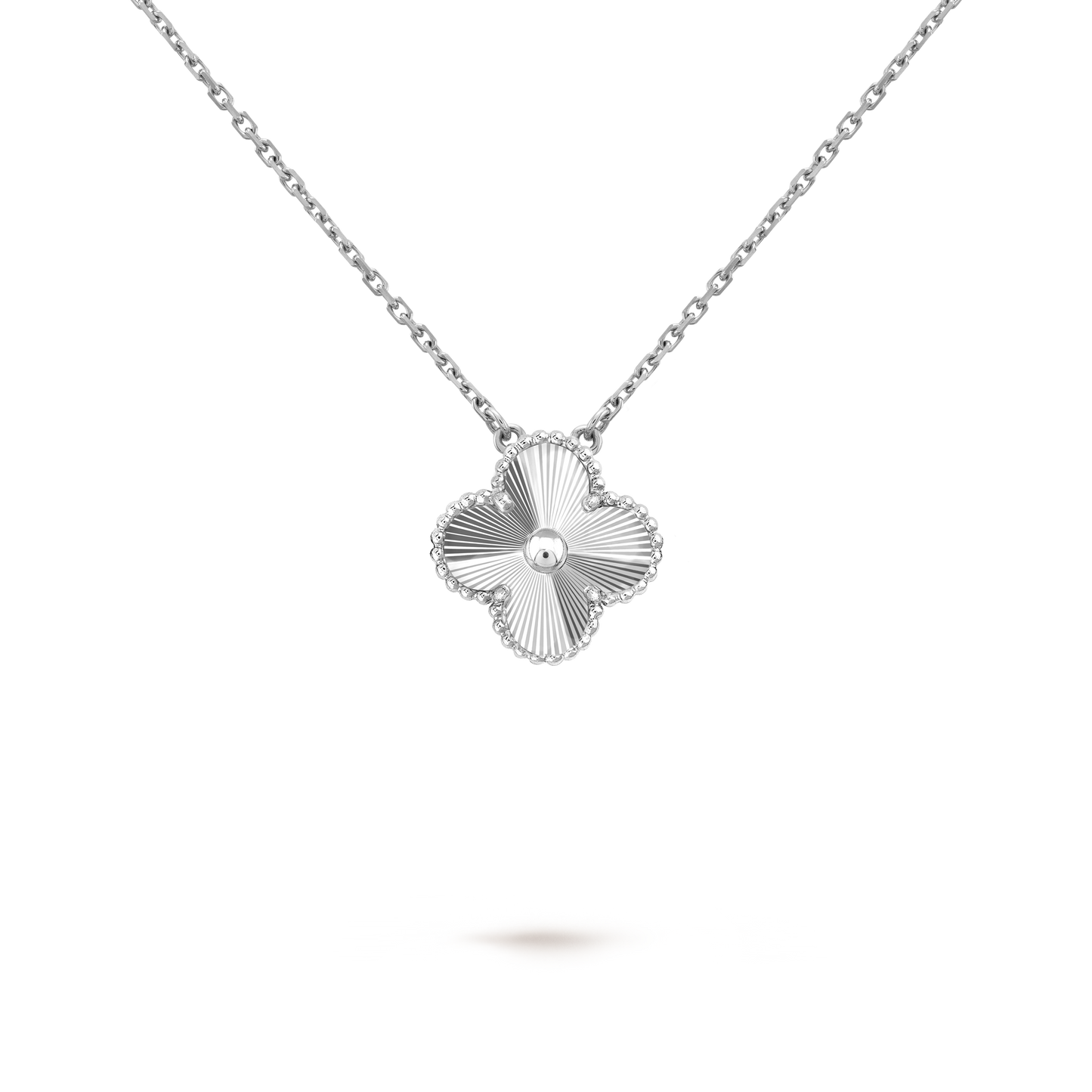 Trèfle | Pendant Collier – Argent