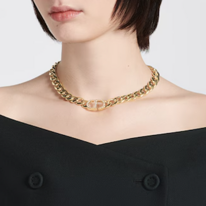 Collier Diana – Or Diamant (Logo)