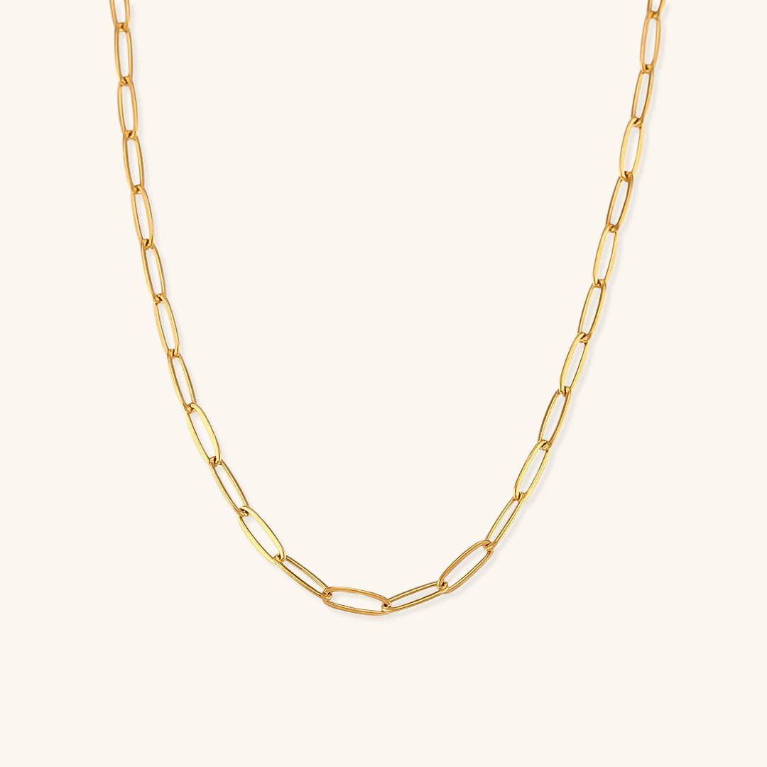 Collier en Chaîne Dorée Lena