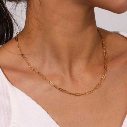 Collier en Chaîne Dorée Lena