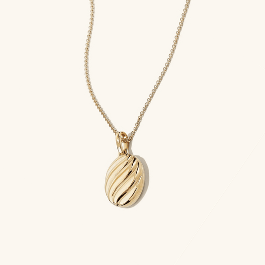 Collier Croissant en Or Linda