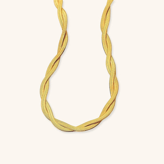Collier en Chaîne Tordue Lysa