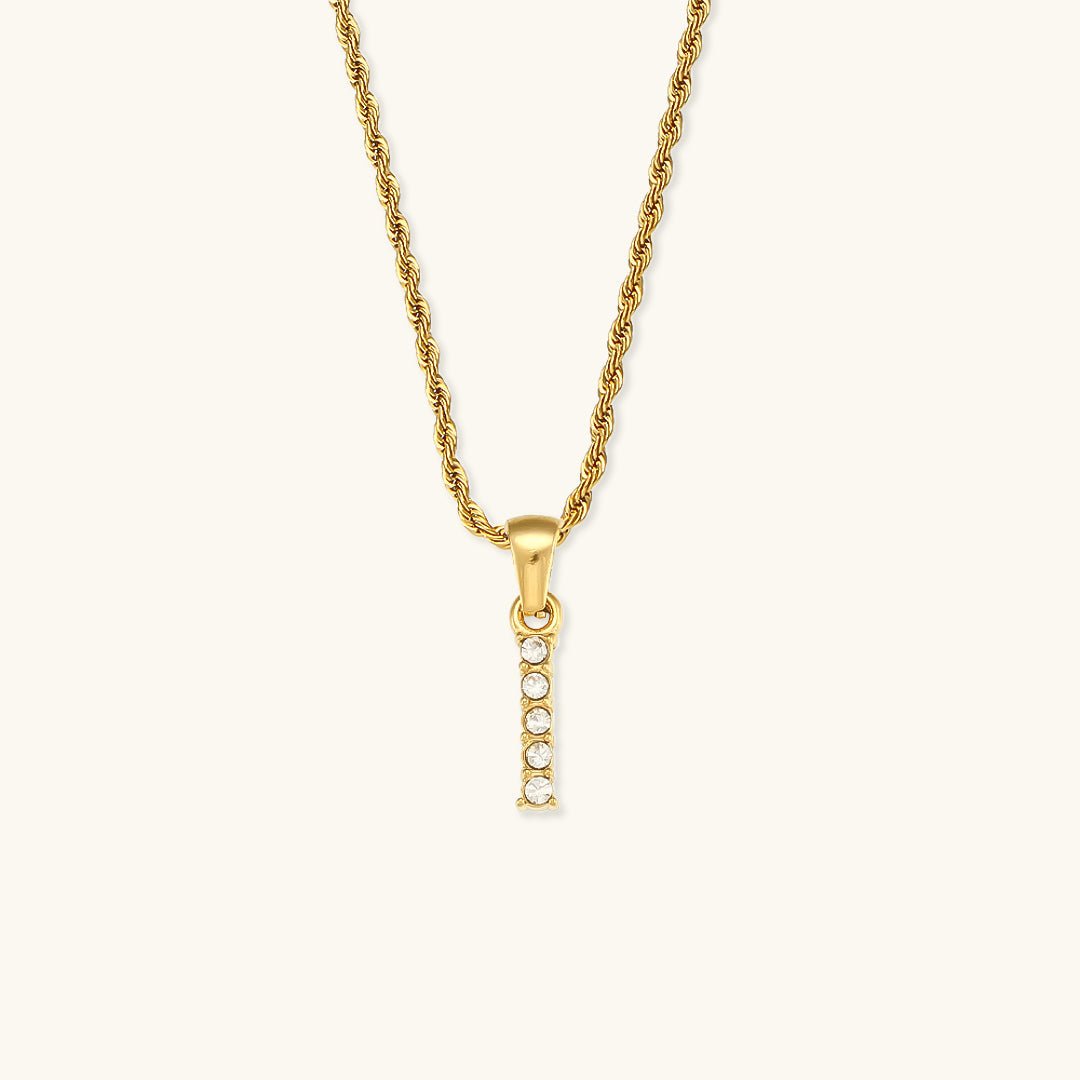 Collier en Diamant avec Initiale Maeve