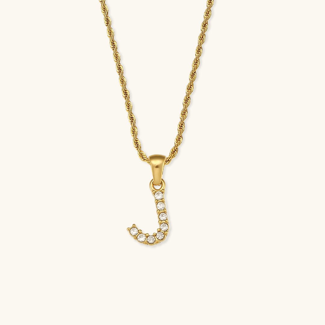 Collier en Diamant avec Initiale Maeve