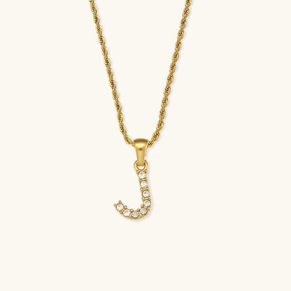 Collier en Diamant avec Initiale Maeve