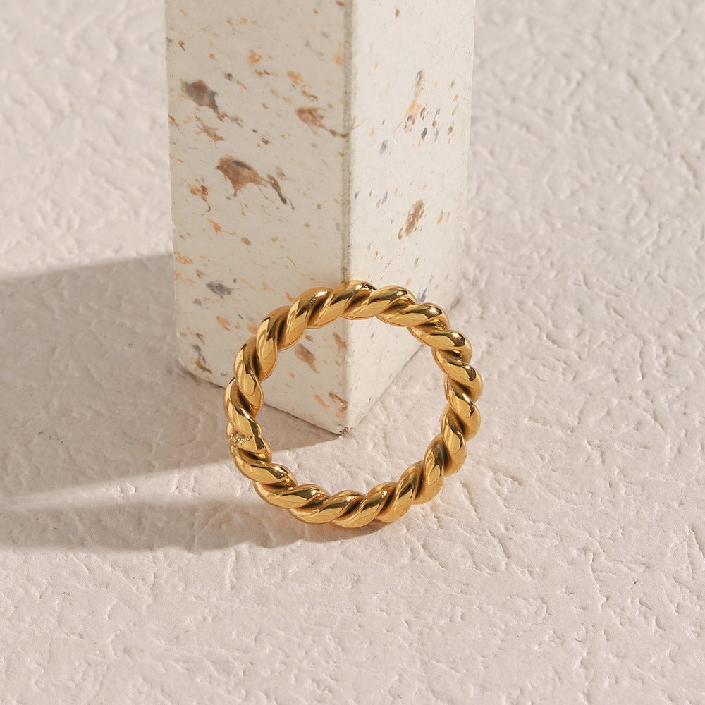 Bague Twist en Or Melody