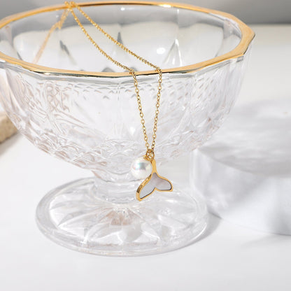 Collier En Perles D’Eau Douce Sirène