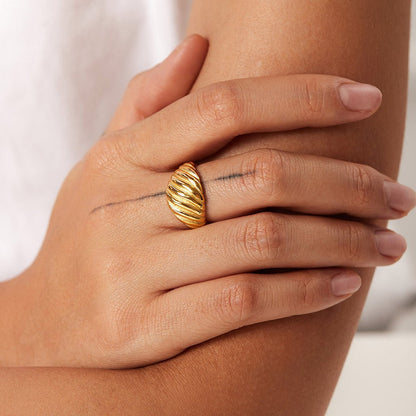 Bague Croissant Mia en Or