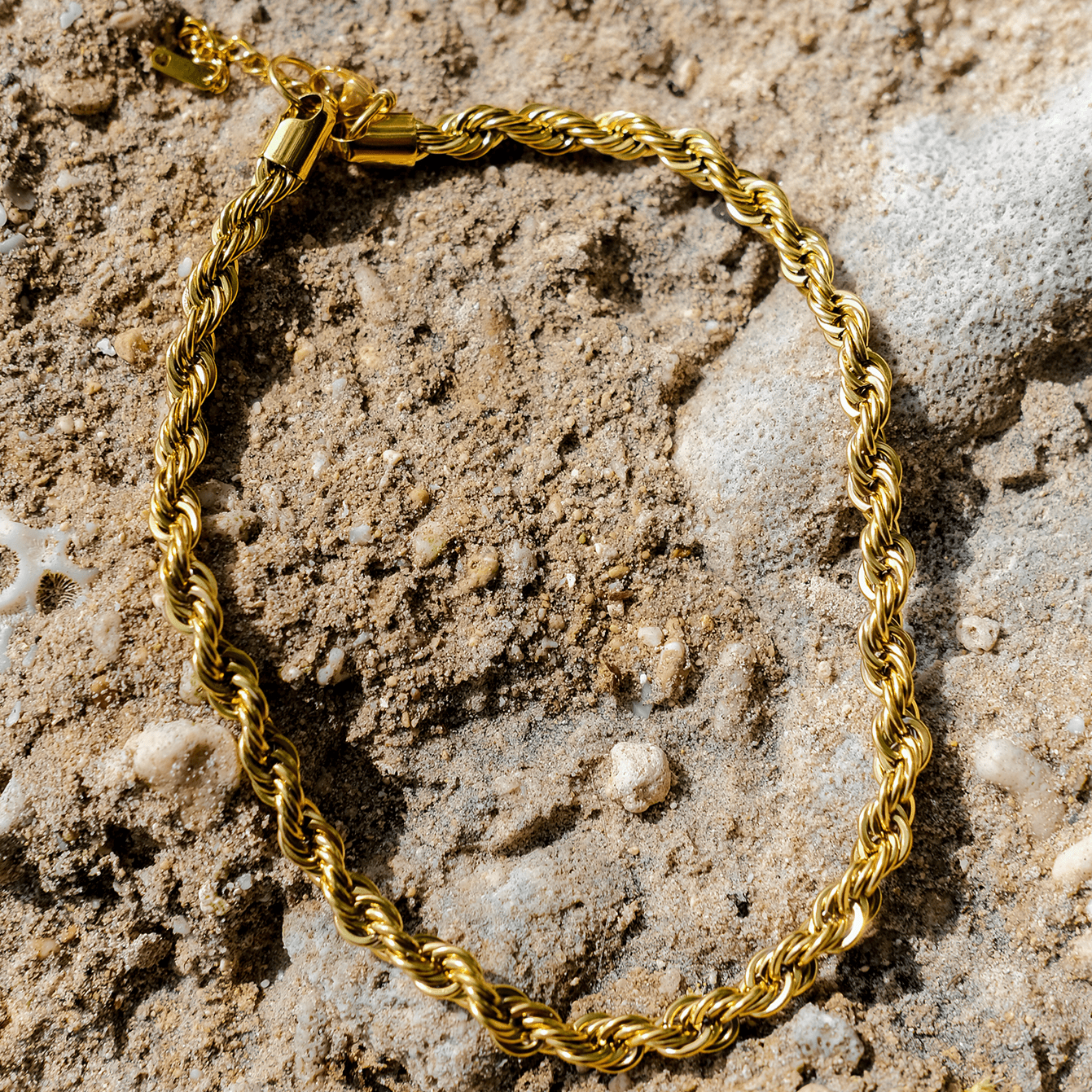 Collier Mila Torsadé Doré