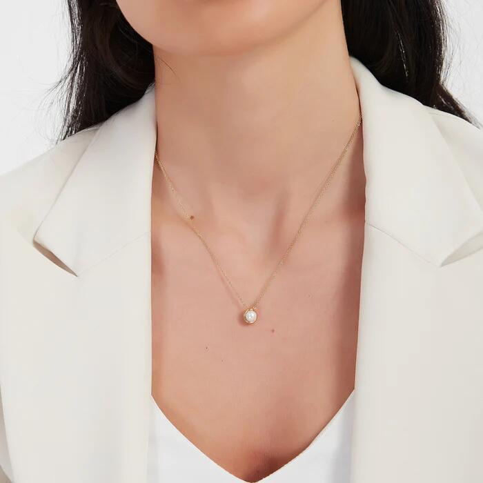 Collier En Perles D’Eau Douce Nancy