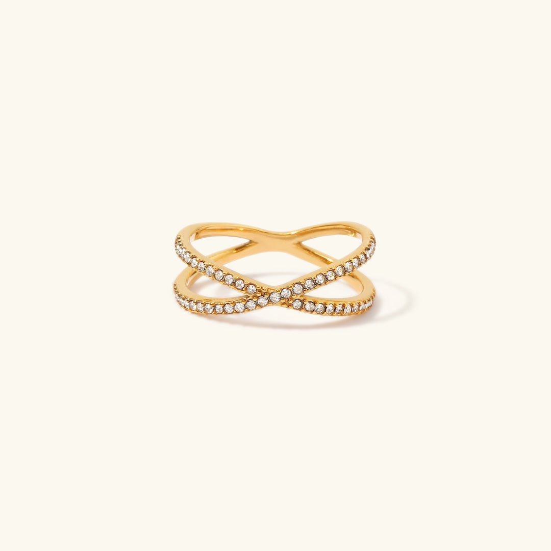 Bague Croix en Or Diamant Nia