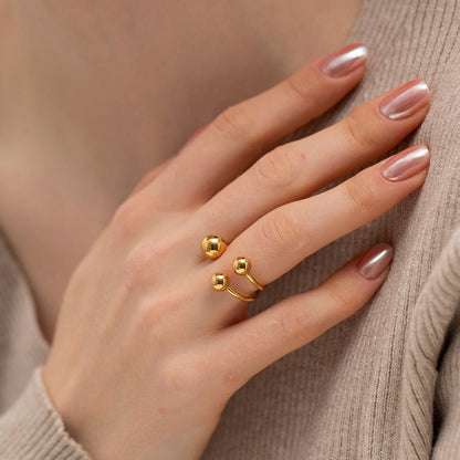 Bague En Or Inspirée De L'Orbite De Pluton
