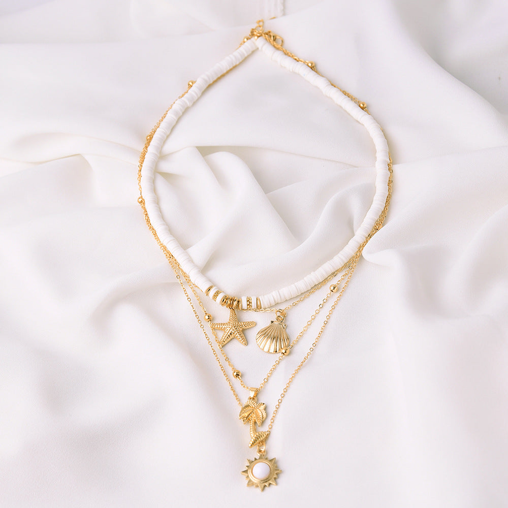 Collier De Plage Rétro Mer