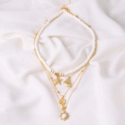 Collier De Plage Rétro Mer