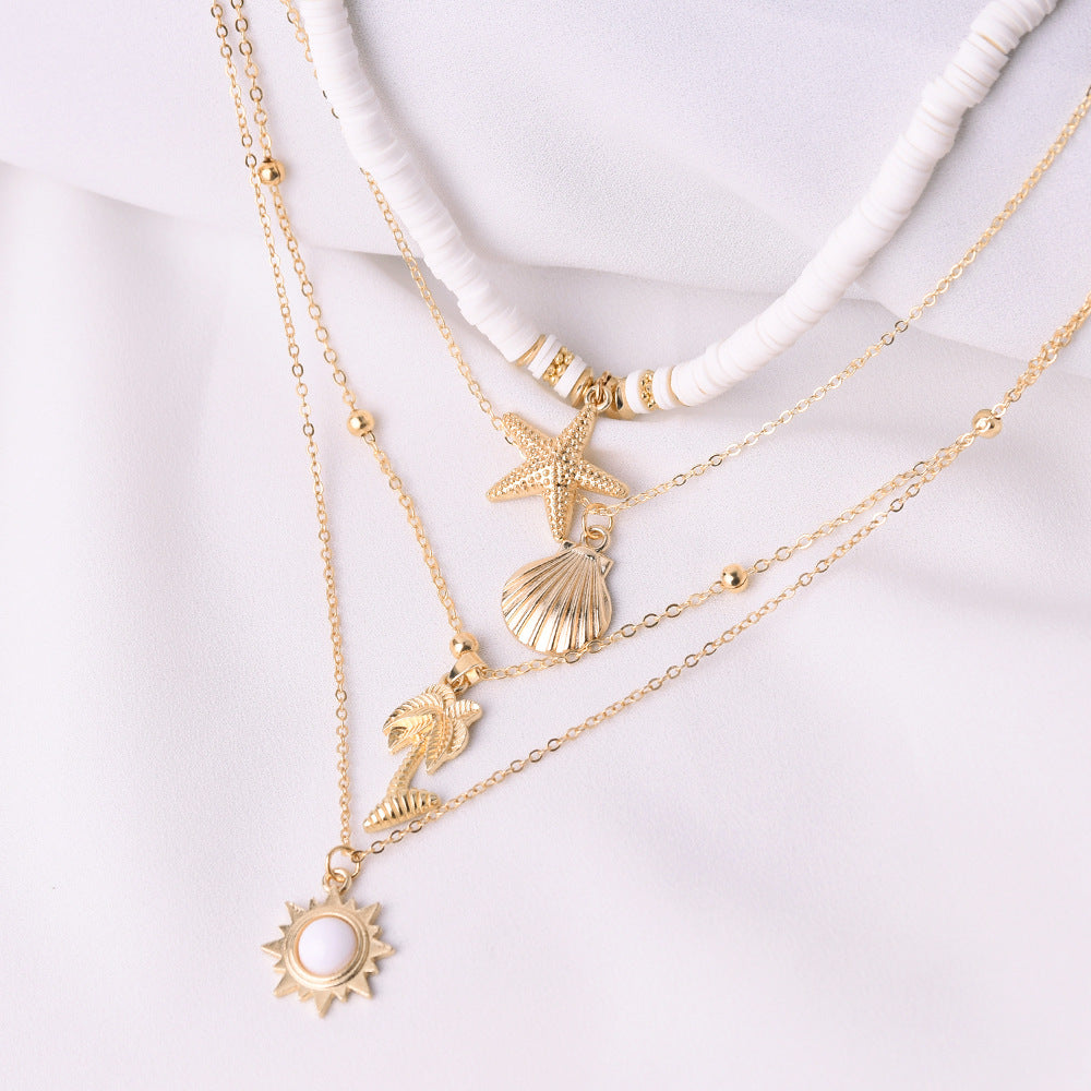 Collier De Plage Rétro Mer