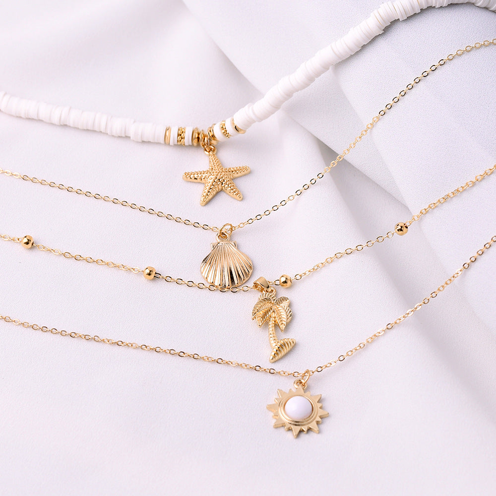 Collier De Plage Rétro Mer