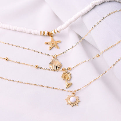 Collier De Plage Rétro Mer
