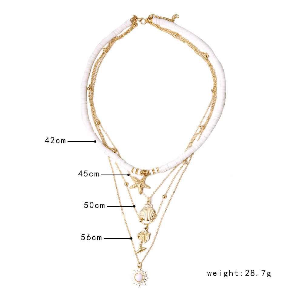 Collier De Plage Rétro Mer