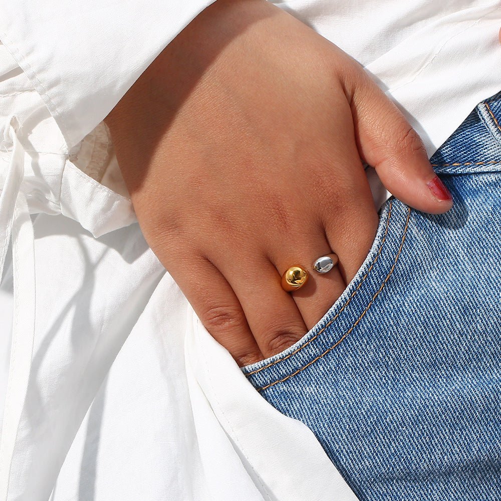 Bague en Or Bicolore Seren