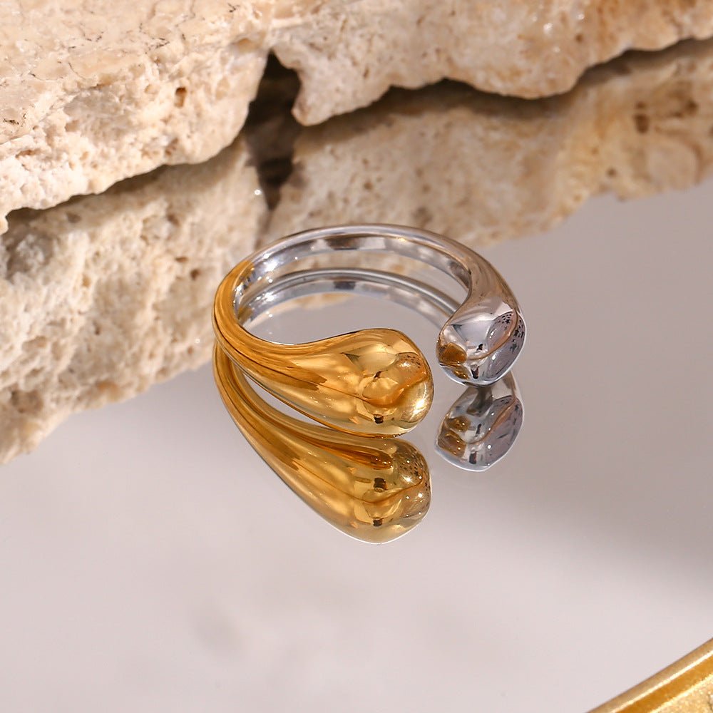 Bague en Or Bicolore Seren