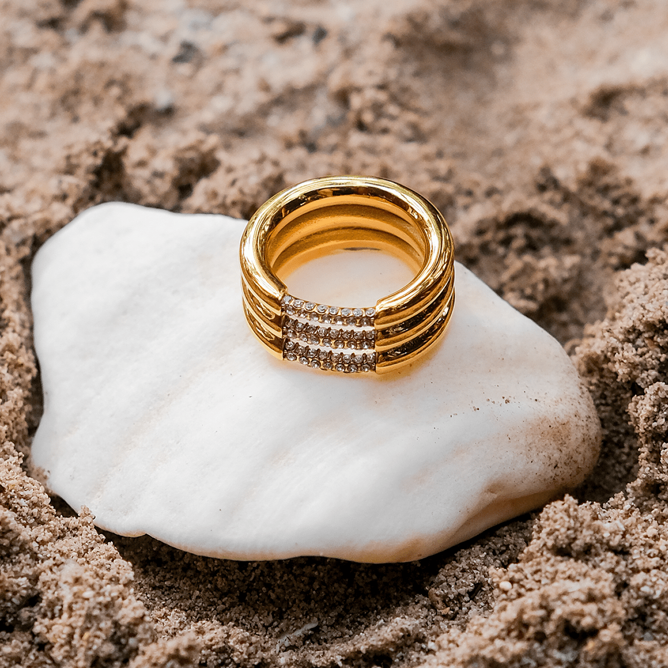 Bague en Or Diamant Sérénité