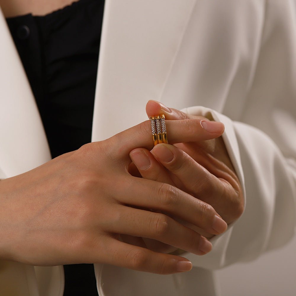 Bague en Or Diamant Sérénité